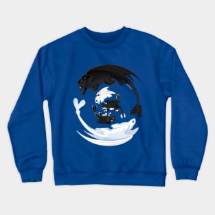 HTTYD- Toothless and Family Crewneck Sweatshirt